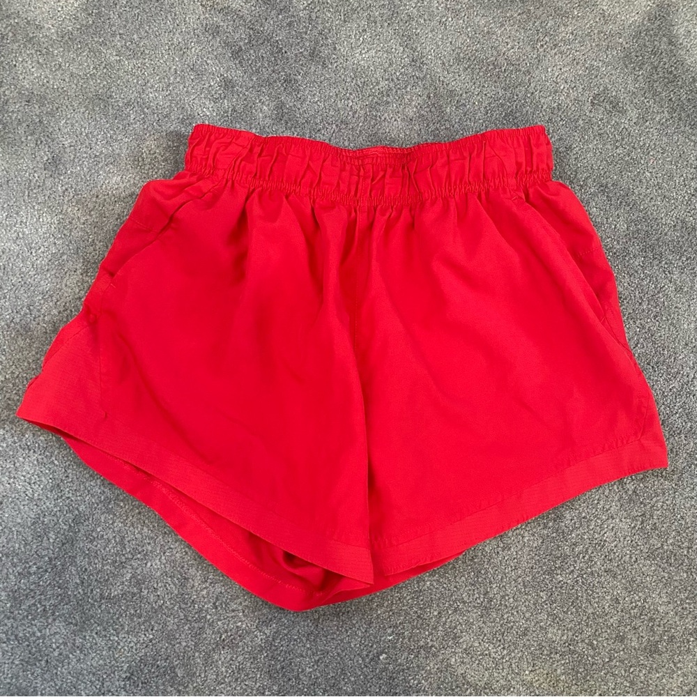 Women's Red Shorts